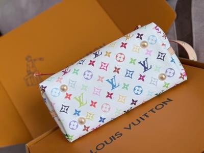 wholesale quality louis vuitton x murakami carryall monogram multicolore m13661 